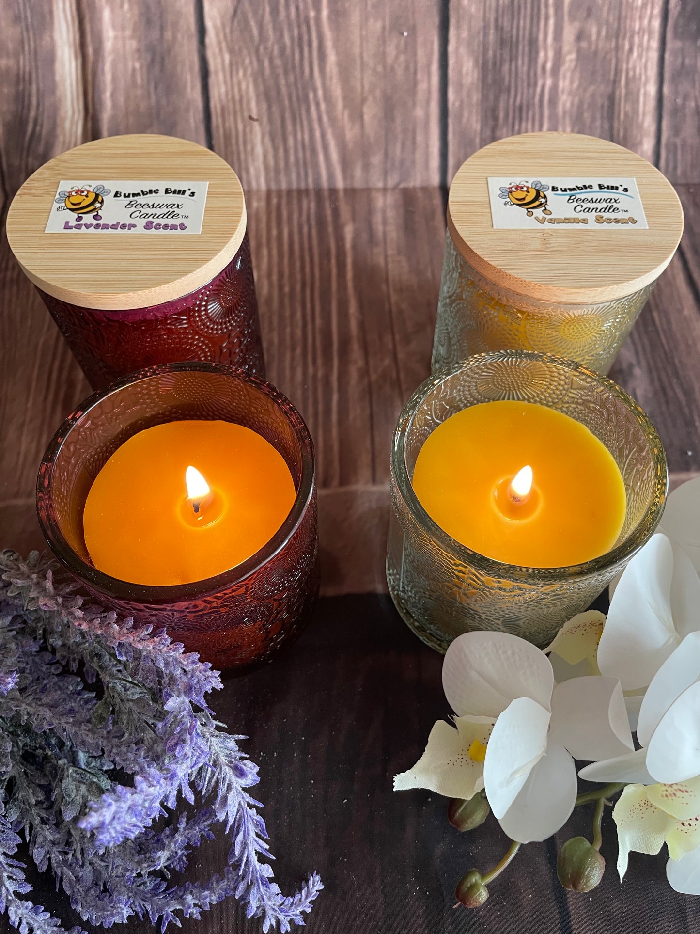 Bumble Bill's Beeswax Candles