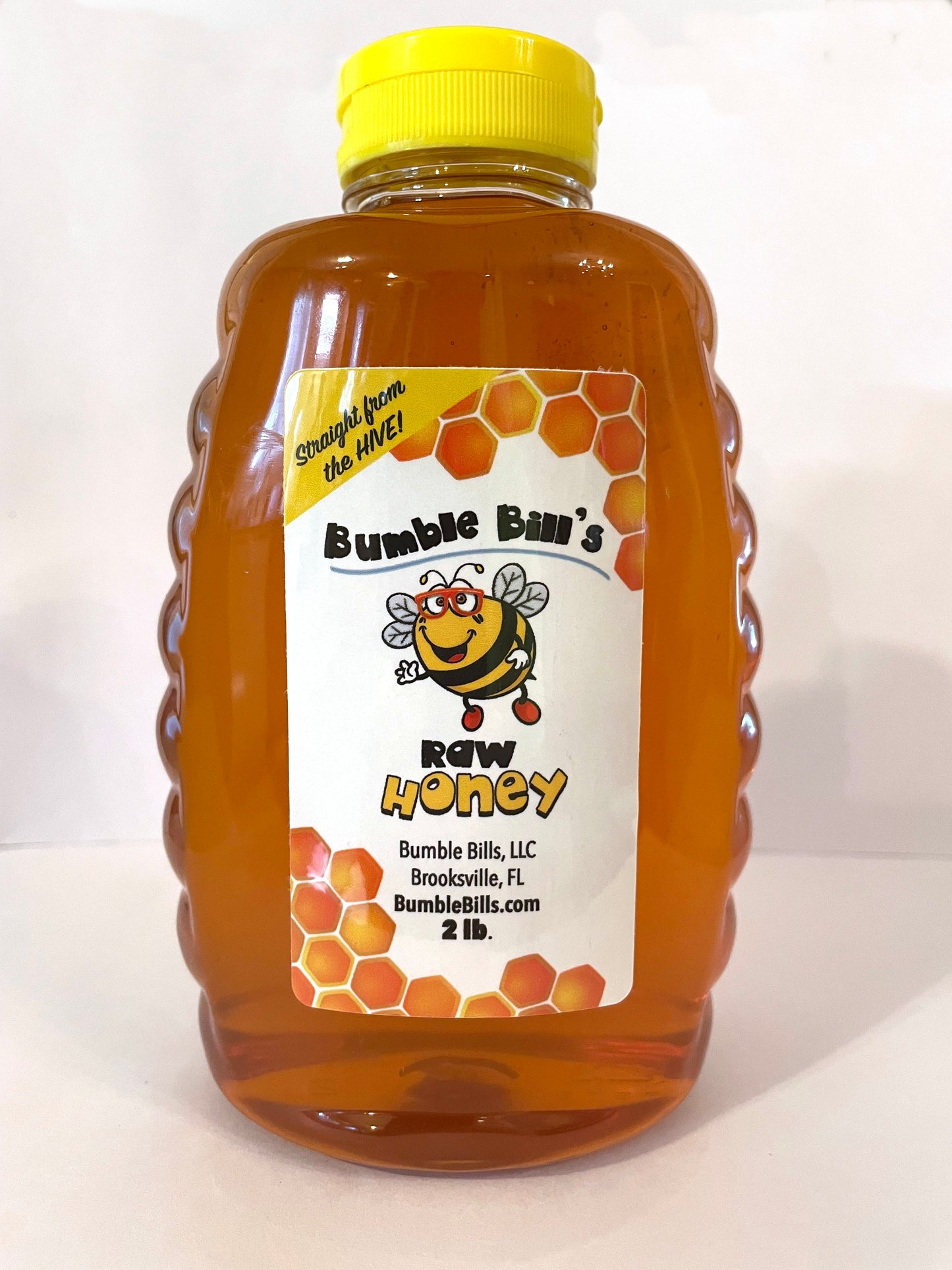 2 lbs. of Bumble Bill's Raw Honey